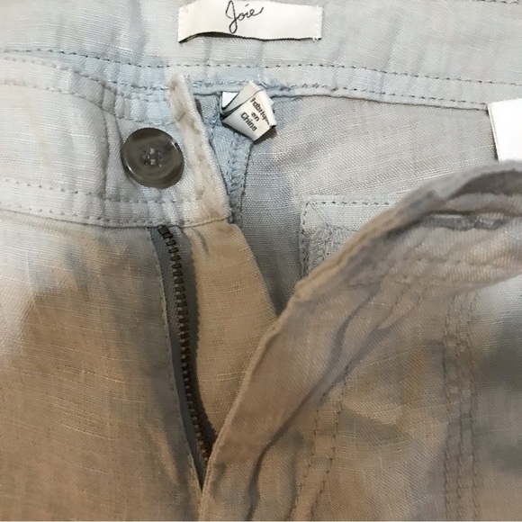 ▪️Joie Linen Cargo Pants - Picture 2 of 12
